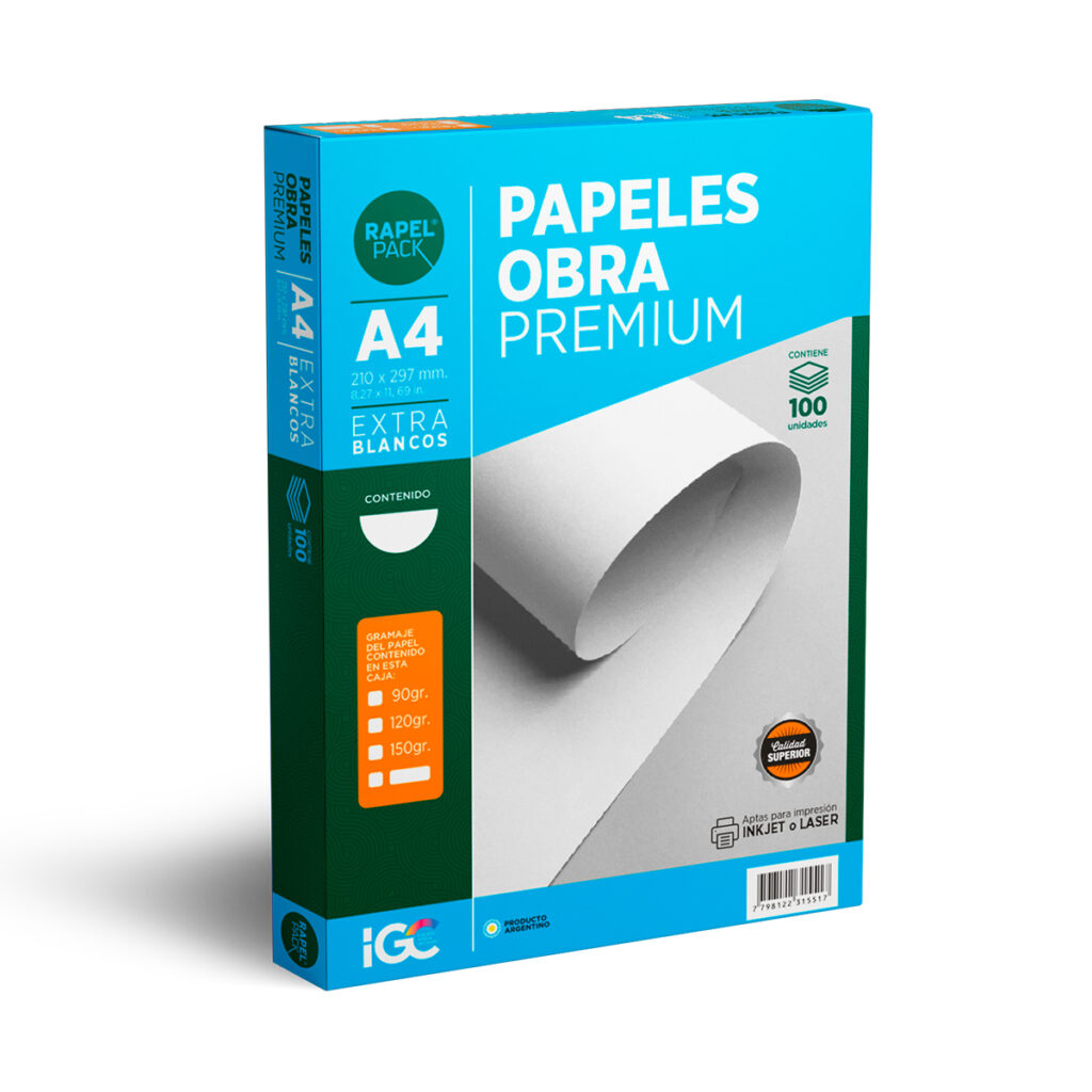 Papel OBRA Premium 120gr Industria Grafica Del Centro S A papel-obra-premium-120gr-industria-grafica-del-centro-s-a